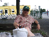 Frokostpause p� vej til Alsace